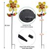 MAGGIFT 38 Inch Garden Solar Flower Light