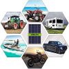 30W/24V Solar Panel Charger and Maintainer for Automotive, Marine, RV - Weatherproof