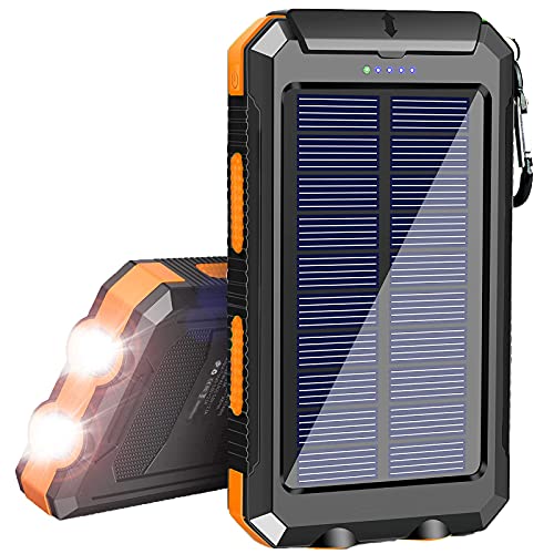 Stay Charged Anywhere with Our 20000mAh Waterproof Solar Charger