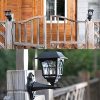 Maggift 12 Lumens Solar Wall Lantern, 2 Pack
