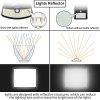 Aootek New solar lights 120 Leds with lights reflector