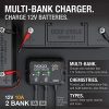 10-Amp 2-Bank Onboard Marine Battery Charger with Smart Features