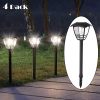 Maggift Vintage Solar Pathway Lights, 4 Pack