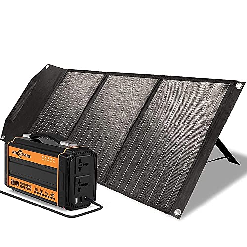 ROCKPALS 250w Portable Power Station and ROCKPALS 60W