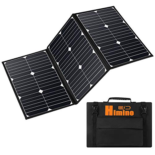 LiZHi 60 Watt Foldable Solar Panel Battery Charger Kit