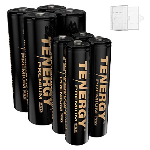Tenergy Premium PRO Rechargeable AA and AAA Batteries