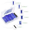 EBL Battery Organizer Storage Box Include Alkaline Batteries Combo