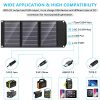 30W Foldable Solar Panel Charger for Outdoor Adventures | Portable Solar Power for Devices