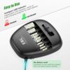 Battery Charger for AA AAA C D 9V