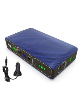 Wireless Laptop Power Bank Jump Starter with AC Outlet and Car Charger