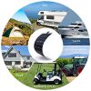 Topsolar Flexible Solar Panel 100W 12V Monocrystalline Bendable