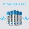 Superior Efficiency AAA Batteries – 8 Pack Pure-Gold-Backside Alkaline Batteries for IoT Devices 🔋🔐