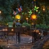 MAGGIFT 2 Pack Solar Outdoor Wind Chimes
