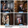 84 LED Rechargeable Motion Sensor Closet Light - Bright 4000K Wireless Wardrobe Light with 3 Modes - Ideal for Closet, Kitchen, and More