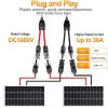 200W Monocrystalline Solar Panel Kit: High-Efficiency PV Power for Off-Grid Battery Charging in RVs, Boats, Campers, and More