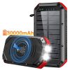 Solar Charger，3,0000mAh Solar Power Bank