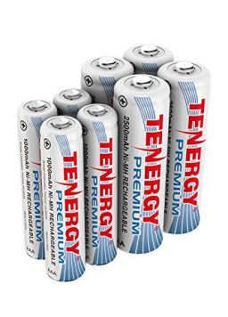 Tenergy Premium NiMH Rechargeable Battery Package
