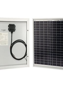 HQST Solar Panel 20 Watt 12Volt Polycrystalline Portable