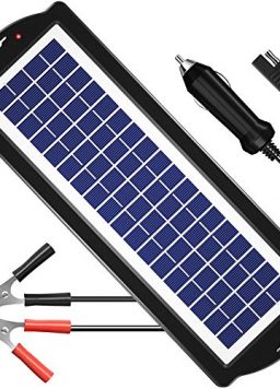 POWISER 3.5W Solar Battery Charger 12V Solar Powered Battery