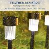 Maggift 12 Pcs Solar Pathway Lights | Warm White 12 Pack