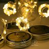 Solar Mason Jar Lights, 6 Pack 30 LED Fairy Lights