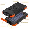 Solar Charger 20000mAh, Qi Wireless Solar Power Bank