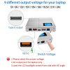 20,000mAh USB-C Power Bank with AC Outlet and Dual USB QC3.0 – Portable Laptop and Smartphone Charger