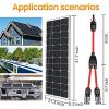 200W Monocrystalline Solar Panel Kit: High-Efficiency PV Power for Off-Grid Battery Charging in RVs, Boats, Campers, and More