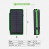 Solar Power Bank 25000mAh Dual Output