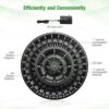 36-Slot Smart Battery Charger for AA and AAA Rechargeable Batteries - Ultimate Charging Convenience