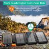 PD 18W Solar Panel Charger QC 3.0 Fast Charging Power Bank