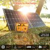 300W Portable Power Station: 280Wh Solar Generator for Camping, RV, and Emergency Backup Power