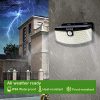 Aootek New solar lights 120 Leds with lights reflector