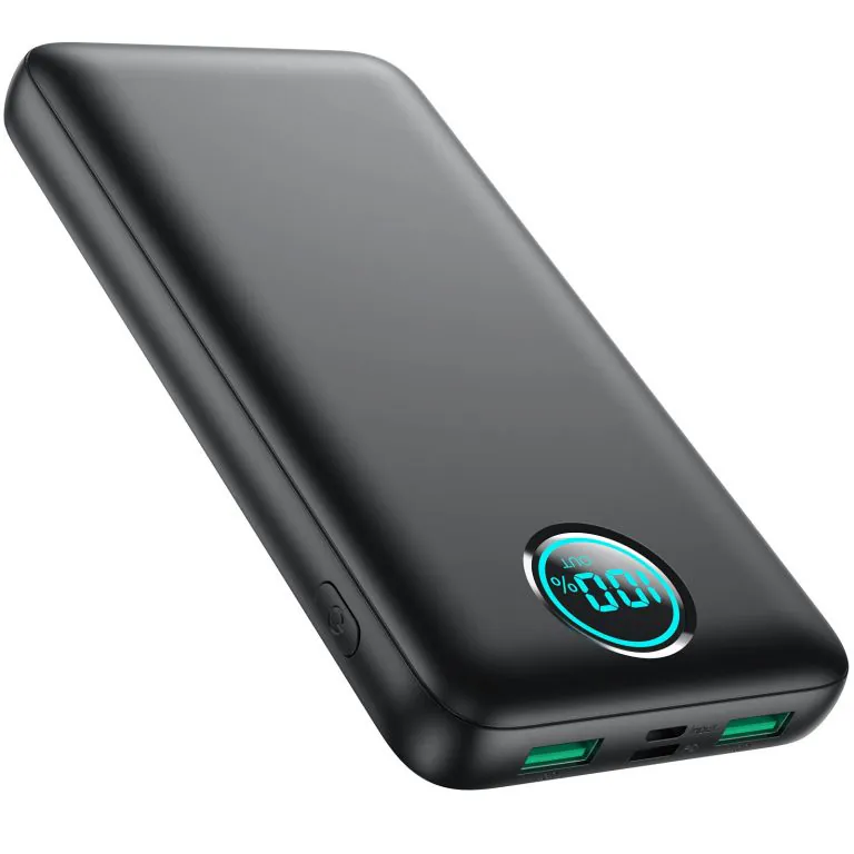 Portable Charger Power Bank 30800mAh with LCD Display and Fast Charging