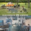 Jackery Solar Generator 1000, Explorer 1000 and 2X SolarSaga 100W