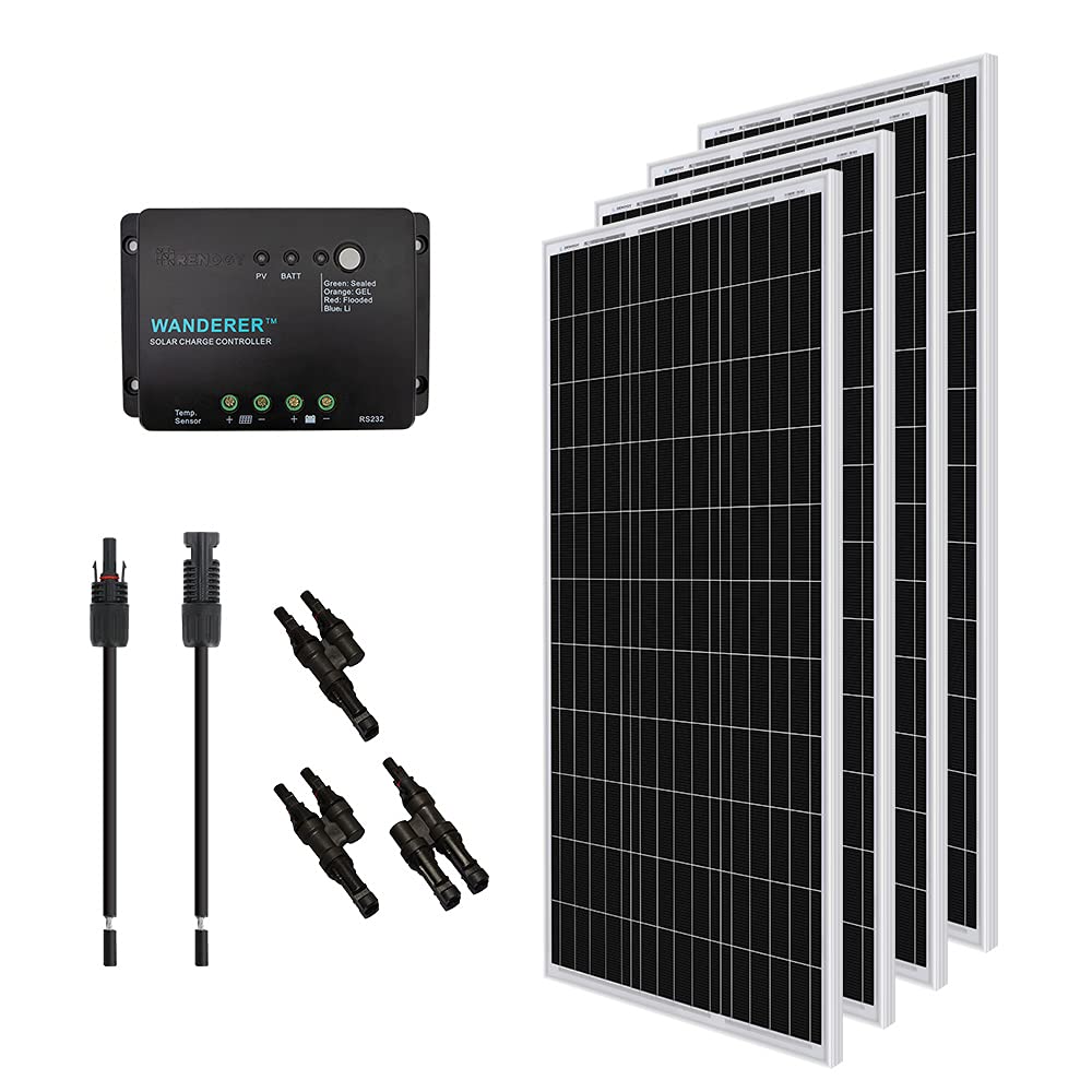 Renogy 400 Watt 12 Volt Monocrystalline Solar Panel
