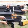 Aeiusny Solar Panel Foldable 60W Portable Solar Charger