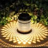 Magical Shadows - Solar Lantern for Garden, Patio, and Tabletop Delight