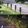 Maggift 8 Pcs Solar Powered LED Garden Lights