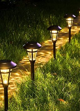 Solpex Solar Pathway Lights Outdoor,6 Pack