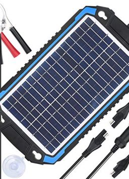 SUNER POWER 12V Solar Car Battery Charger, Maintainer