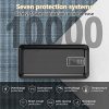 All-in-one Build in 4 Plugs Power Bank 10000mAh