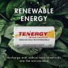 Tenergy D Size 5000mAh NiCd Button Top Rechargeable Batteries
