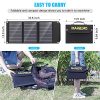 30W Foldable Solar Panel Charger for Outdoor Adventures | Portable Solar Power for Devices