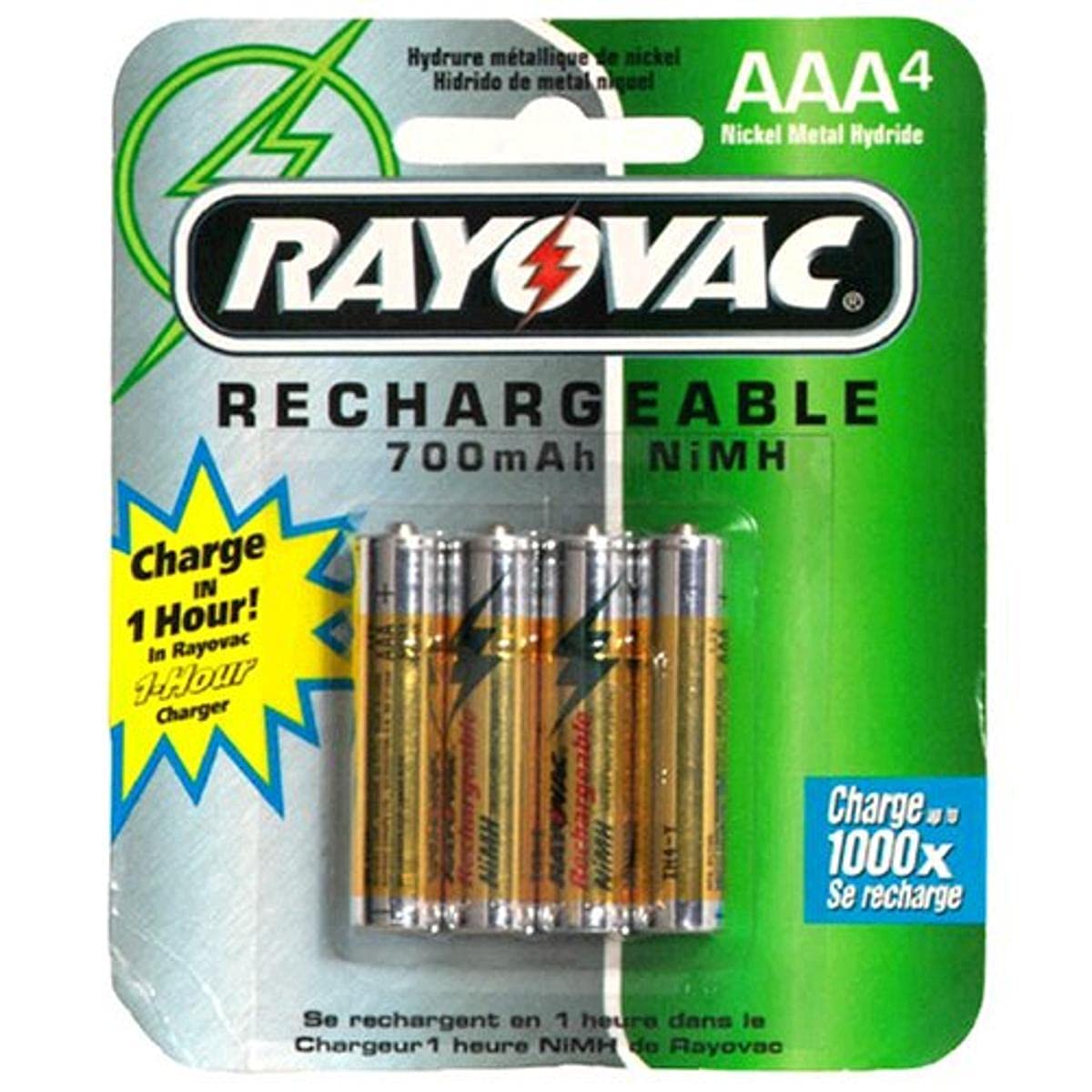 Rayovac Rechargeable NiMH Batteries