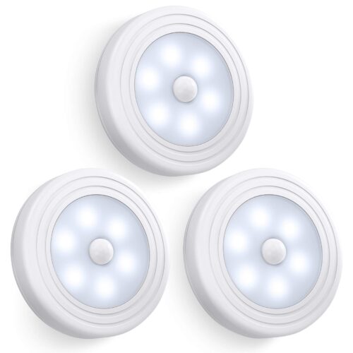 Motion Sensor LED Night Light Battery Operated