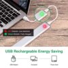 20-LED Motion Sensor Under Cabinet Lighting! Experience Convenience with Rechargeable Battery and Easy Installation in Closets, Cabinets, and More.