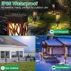 TomCare Upgraded Solar Pathway Lights - Illuminate Your Garden with 8 Bright and Stylish Landscape Lights