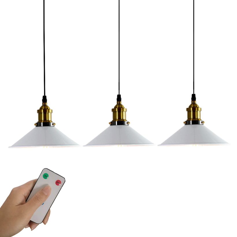 Pendant Light Battery Operated Remote Control