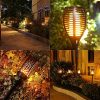 Flame Solar Lights - 4 Pack LED Flickering Torches for Magical Nights